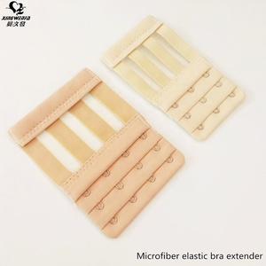 Accessori per biancheria intima <span class=keywords><strong>3</strong></span> fila 57mm di alta qualità in microfibra <span class=keywords><strong>reggiseno</strong></span> gancio e nastro per gli occhi elastico <span class=keywords><strong>reggiseno</strong></span> Extender - Product Image 2