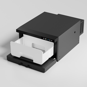 Refrigerador para Autocaravana de 21L con Puerta Corredera, Congelador con Compresor de 12V, Nevera Portátil para Camping - Product Image 1