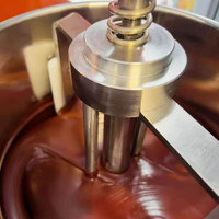 Broyeur de fèves de cacao en acier inoxydable de qualité alimentaire pour la production de chocolat