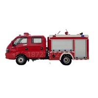 Japon 1suzu FOTON 4x2 bois forêt incendie camion de sauvetage éclairage feu tendre 2000 litres 5 portes mini camion réservoir d'incendie