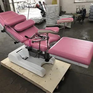 BT-OE011 Hospital Delivery Room Equipments Chinese Motors Electric Gynecological Exam Table Obstetric Obgyn Table With Stirrups