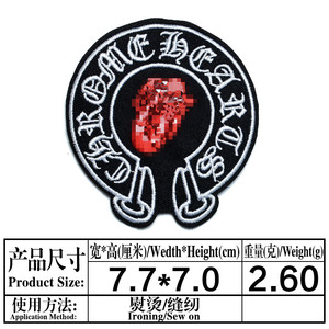 En Stock Tissu <span class=keywords><strong>Applique</strong></span> Broderie Croix Patch Fer sur pour la Décoration - Product Image 4