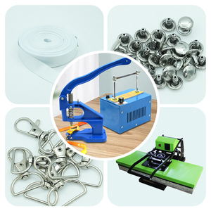 1000 pièces Kit de fixation de <span class=keywords><strong>pince</strong></span> à œillets-Dispositif de presse manuelle portable pour la fabrication de lanière en <span class=keywords><strong>tissu</strong></span> et de poignée de sac - Product Image 4