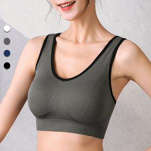 <span class=keywords><strong>Sujetador</strong></span> deportivo de Yoga con espalda cruzada y transpirable <span class=keywords><strong>sin</strong></span> <span class=keywords><strong>costuras</strong></span> para correr Fitness para <span class=keywords><strong>Amazon</strong></span>, ropa interior deportiva a prueba de golpes <span class=keywords><strong>sin</strong></span> acero - Product Image 1