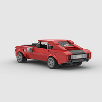 Offre Spéciale : Voiture de Course MOC Compatible avec les Petites Particules – Briques de Construction Éducatives DIY en ABS – Jouets de Marque