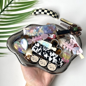 Pinzas para el cabello de diseño personalizado Qianjin, horquillas de acetato de MOQ bajo para mujeres, accesorios para el cabello - Product Image 1