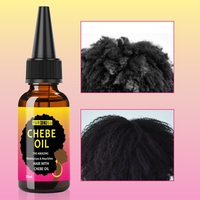 YURHERSU Huile Capillaire Chebe pour la Croissance Traitement de Repousse des Cheveux Soin du Cuir Chevelu Sec Abîmé et Démangeaisons Huile de Croissance Chebe