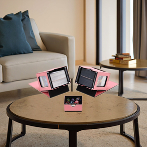 Venta al por mayor Commander Heavy-Duty Leather Deck Box para <span class=keywords><strong>100</strong></span> + Single Sleeved Trading Cards para uso doméstico y de regalo - Product Image 6