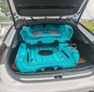 Nouveau Kayak <span class=keywords><strong>de</strong></span> <span class=keywords><strong>Pêche</strong></span> à Pédales 2026 Propulsion Mains Libres Modulaire 2,75m Portable Pliable Gonflable 1 Personne pour <span class=keywords><strong>Pêche</strong></span> en Lac et Rivière - Product Image 1