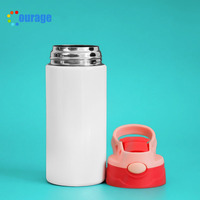 Offre Spéciale – Bouteille Isotherme en Acier Inoxydable de 500 ml pour Sublimation, avec Sangle d'Épaule – Fournitures Scolaires en Liquidation