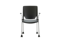 Chaise d'école empilable en acier moderne et durable, idéale pour les élèves du primaire, du collège et du lycée, pour les conférences et la formation - Offre Spéciale