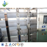 Machine de purification industrielle par osmose inverse, système de traitement de l'eau haute capacité 6000L/heure, osmose inverse, pompe à vase sous pression PLC