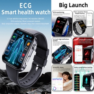Fashion <strong>F300</strong> Smartwatch ECG Heart Rate Phone Call Pedometer Body Temperature Monitor Sport Fitness Smart <strong>Watch</strong> - Product Image 2