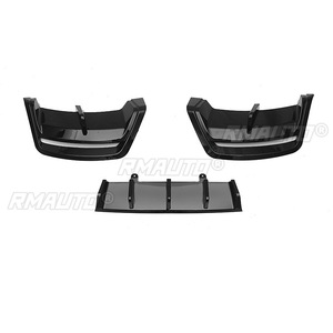 ลิ้นดิฟฟิวเซอร์กันชนหลังรถยนต์  ลิ้นสปอยเลอร์ด้านข้างสำหรับ BMW I3 2022 2023 สีดำเงา ชุดแต่งตัวถังรถยนต์ - Product Image 3