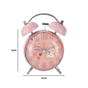 Đồng hồ báo thức hoạt hình lồi sáng tạo mới quay số ba chiều giá trị thẩm mỹ cao điện tử cho phòng ngủ của học sinh - Product Image 5