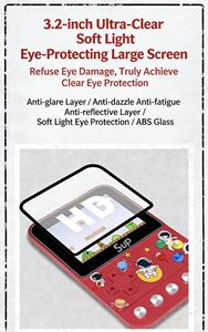 กล่องของขวัญบรรจุเครื่องเล่นเกมพกพาสไตล์เรโทร พร้อมพอร์ตชาร์จเร็ว USB  ตัวเครื่องกันฝุ่น อุปกรณ์เล่นเกมคลาสสิกสำหรับของขวัญวันหยุด - Product Image 3