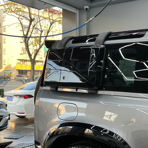 Accesorios de modificación de coche, piezas de automóvil, piezas de carrocería de parachoques delantero negro brillante para <span class=keywords><strong>Land</strong></span> <span class=keywords><strong>Rover</strong></span> L663 Defender <span class=keywords><strong>2020</strong></span> + - Product Image 3