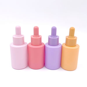 Venta al por mayor de botellas de vidrio verde de 30ml, 50ml, 100ml con gotero para suero, botellas para aceites, botellas con pipeta para aceites esenciales. - Product Image 4