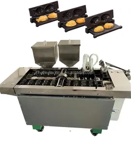 Automatic Manju Cake Machine Mini / Fish Cake Forming Machine / Taiyaki Waffle Maker Machine