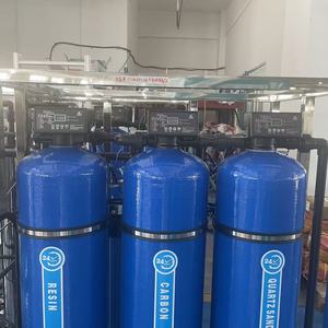 ระบบกรองน้ำแบบออสโมซิสย้อนกลับเชิงพาณิชย์ 500 ลิตรต่อชั่วโมง เครื่องบำบัดน้ำอุตสาหกรรม ปั๊มน้ำสำหรับโรงงานบรรจุน้ำดื่ม - Product Image 4