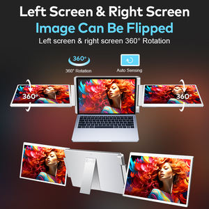 Monitores Triples Portátiles para Laptop, Alimentación USB-C, HDR, Pantalla Triple de 16 Pulgadas para Laptop - Product Image 5