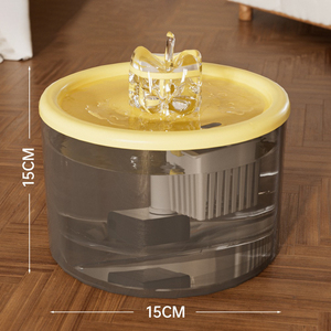 Auto Circulating <b>Cat</b> Water Fountain - Pet Drinking <b>Feeder</b> Filtered Flow - Product Image 5