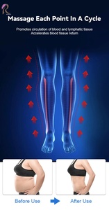 Traje de Presoterapia de Tela de Nailon, Máquina de Masaje por Presión de Aire con Tubo de PVC, Equipo Moldeador y Adelgazante Corporal - Product Image 2