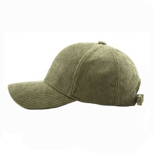 Gorro Deportivo de Pana para Mujer, Color Sólido, con Visera Curva, para Otoño e Invierno, Gorra de Béisbol Cálida para Actividades al Aire Libre - Product Image 5