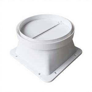 Accessoires pour <span class=keywords><strong>hotte</strong></span> de cuisine, <span class=keywords><strong>clapet</strong></span> <span class=keywords><strong>anti</strong></span>-<span class=keywords><strong>retour</strong></span> de sortie d'air, cache de ventilation, taille du port 170 mm, modèle 180 - Product Image 1