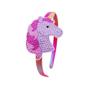 ที่คาดผมเด็กผู้หญิงน่ารักแบบขายส่ง ที่คาดผมรูปหัวใจ ดาว ประดับกลิตเตอร์หลากสี สำหรับเด็กวัยหัดเดินและวัยรุ่น - Product Image 5