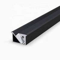 Diffuseur de parfum en Aluminium anodisé, qualité supérieure, large, noir, en forme de U, avec dissipateur thermique, canal LED