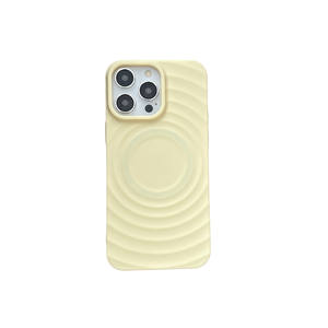 Coque magnétique haut de gamme et unique à motif ondulé pour Apple 16 Pro Max, entièrement protectrice et antichoc pour iPhone 13. - Product Image 5