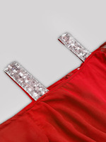 Robe d'été élégante pour femme, sans manches, à superposition, en mousseline unie, grande taille, décontractée