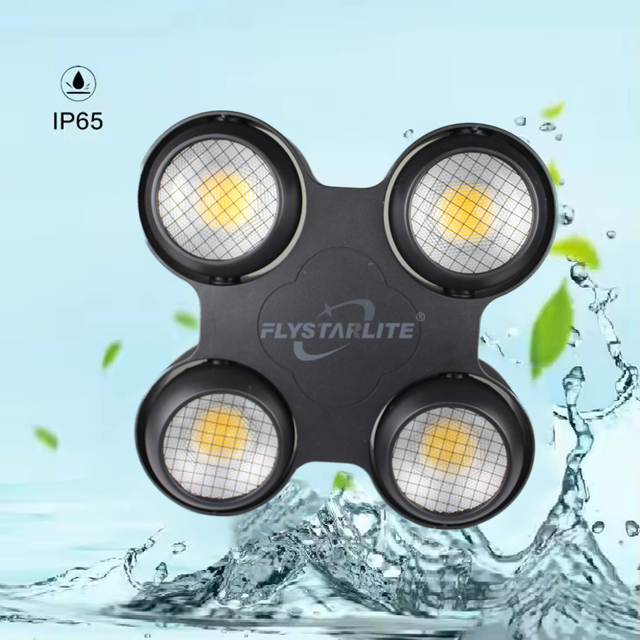 Professional Outdoor 4-Eyes High Brightness LED Matrix Light 4X100W Cob Stage Par Audience Lighting IP65