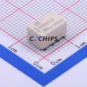 HFD4/5-SR Signal Relay SMD,6.5x10mm Relay 5V 2 Changeover: 2C (DPDT-Changeover)::: 8 1A-30VDC/300mA-125VAC - Product Image 1