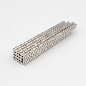 גודל מותאם אישית עגול מיקרו נויodymium דיסק מגנטים 2 x3 מ "מ 3 x4 מ" מ מגנט תעשייתי קבוע עם ריתוך ושירותי חיתוך - Product Image 3