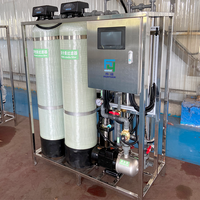 500LPH automatique RO purificateur osmose filtre à eau forage système de traitement de l'eau salée Portable purification de l'eau