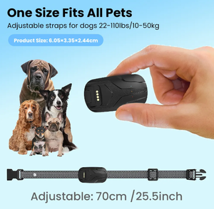 4G Wifi Pet Dog Theo Dõi Cổ Áo Bằng Giọng Nói Cuộc Gọi <span class=keywords><strong>Gps</strong></span> Chống-Mất Thiết Bị Cho Cắm Trại Ngoài Trời Geo-Hàng Rào Cho Vật Nuôi Thú Y Cụ - Product Image 2