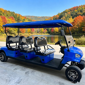 Carrito de Golf Eléctrico Utilitario con Batería de Litio Mejorada, Todoterreno, Club Car de 72 Voltios, 6 Plazas - Product Image 1