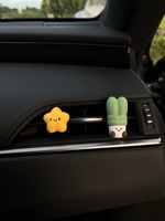 Diffuseur de parfum pour voiture à clipser sur grille d'aération, parfum naturel longue durée, sans électricité, décoration