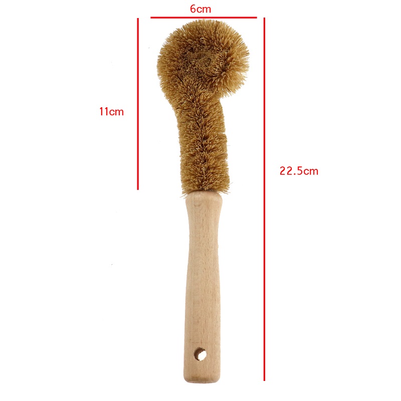 dark coconut bottle brush