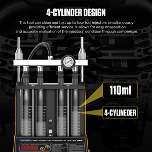 Autool CT150, probador de inyector de combustible automático Original de alta calidad, Analizador de CT-150 de limpieza ultrasónica, 1 año de garantía en inglés - Product Image 3