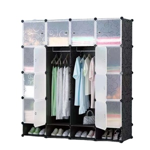 シンプルなスタイルのオリジナルカラフルPP収納クローゼットオーガナイザー（蓋付き） - Product Image 1