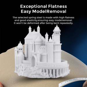 Placa de Construcción Creality Ender 3 S1 Pro, Lámina PEI de 235x235mm, Superficie Magnética Flexible con Textura de Resorte - Product Image 5