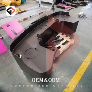 Grue <span class=keywords><strong>de</strong></span> camion Xinfeigong 10 tonnes, flèche à 7 sections, hauteur <span class=keywords><strong>de</strong></span> levage max. 32 m, moment <span class=keywords><strong>de</strong></span> levage élevé, moteur, pompe, engrenages, véhicule <span class=keywords><strong>de</strong></span> chantier - Product Image 5