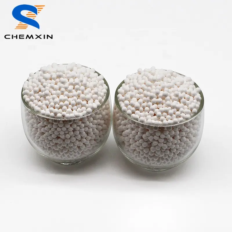 Bóng Alumina Hoạt Tính CHEMXIN Chất Hấp Phụ Chống Clo 7*14 Lưới 5*8 Lưới Khử Clo Oxit Nhôm Hoạt Tính