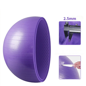 Высококачественный экологичный ПВХ-мяч для фитнеса с индивидуальным логотипом, мяч для йоги, пилатеса, упражнений, массажный мяч для йоги - Product Image 5