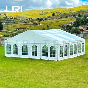 เต็นท์งานอีเวนต์ในโบสถ์สีขาว PVC ขนาดใหญ่ที่นั่ง100กลางแจ้งทำจากอะลูมิเนียมแอฟริกาใต้ - Product Image 5