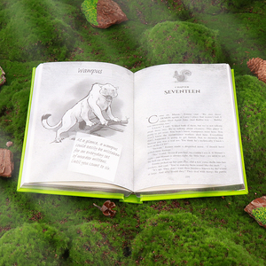 <span class=keywords><strong>Libro</strong></span> con Copertina Rigida in Pelle Personalizzata, Stampa con Bordi Argentati e Stampa a Caldo, Edizione Fantasy Monster Novel, Servizio per Autori - Product Image 5
