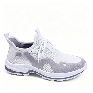 Scarpe Sportive da Donna per Camminata Lenta, Logo Personalizzato, Casual e alla <span class=keywords><strong>Moda</strong></span>, in Tessuto Fly Knit, Leggere, Suola Morbida, Comode e Traspiranti OEM/ODM - Product Image 3